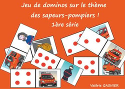Jeu de dominos sur le thème des sapeurs-pompiers - 1ère série, jeu à découper