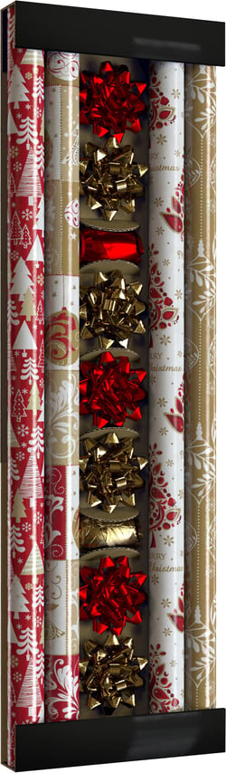 Hoomark - Pack de Noël - rouge/or