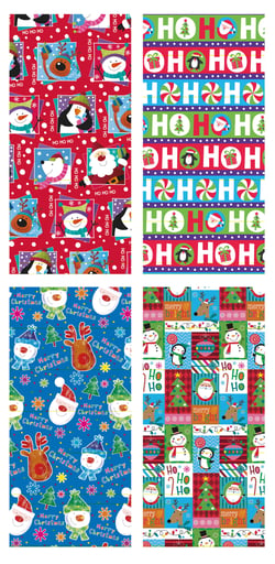 Hoomark - 1 Papier Noël - Enfant - 5 x 1 m