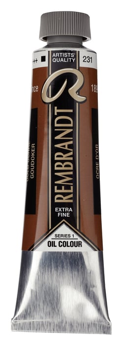 Peinture à l'huile Rembrandt en tube de 40 ml - Royal Talens - Extra-fine - Ocre or