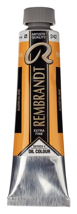 Peinture à l'huile Rembrandt en tube de 40 ml - Royal Talens - Extra-fine - Aureoline