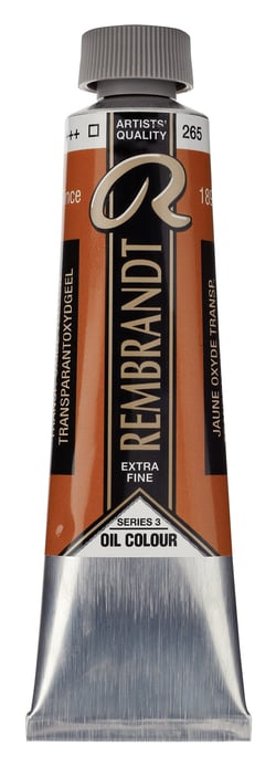 Peinture à l'huile Rembrandt en tube de 40 ml - Royal Talens - Extra-fine - Oxyde jaune