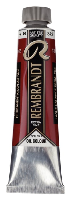 Peinture à l'huile Rembrandt en tube de 40 ml - Royal Talens - Extra-fine - Garance foncé