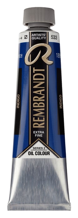 Peinture à l'huile Rembrandt en tube de 40 ml - Royal Talens - Extra-fine - Indigo