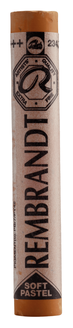 Pastel tendre Royal Talens - Rembrandt - Terre de sienne naturelle 7 n°234.7