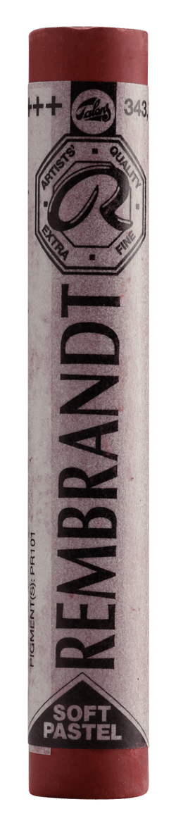Pastel tendre Royal Talens - Rembrandt - Tête morte rouge 7 n°343.7