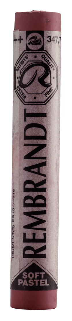 Pastel tendre Royal Talens - Rembrandt - Rouge indien 7 n°347.7