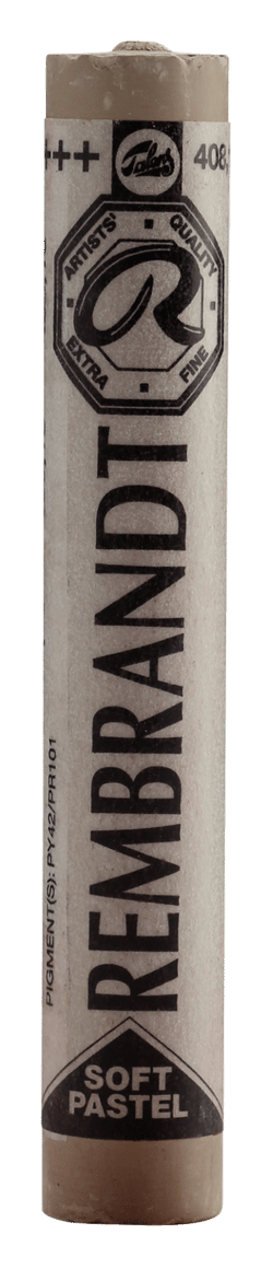 Pastel tendre Royal Talens - Rembrandt - Terre d'ombre naturelle 10 n°408.10