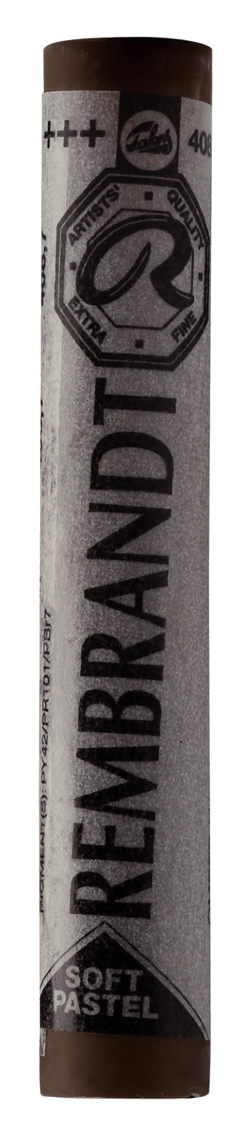 Pastel tendre Royal Talens - Rembrandt - Terre d'ombre naturelle 7 n°408.7