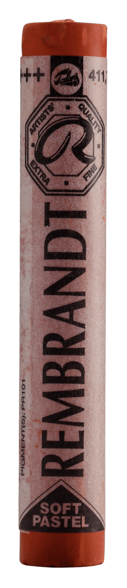 Pastel tendre Royal Talens - Rembrandt - Terre de sienne brûlée 7 n°411.7