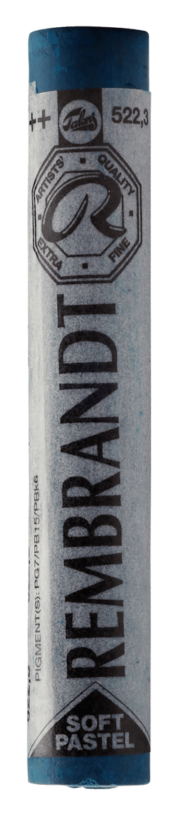 Pastel tendre Royal Talens - Rembrandt - Bleu turquoise 3 n°522.3