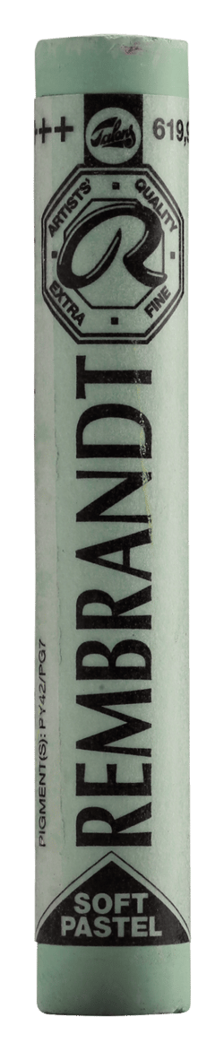 Pastel tendre Royal Talens - Rembrandt - Vert permanent foncé 9 n°619.9