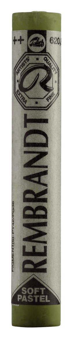 Pastel tendre Royal Talens - Rembrandt - Vert olive 8 n°620.8
