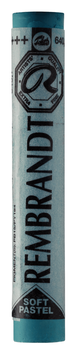 Pastel tendre Royal Talens - Rembrandt - Vert bleu 7 n°640.7