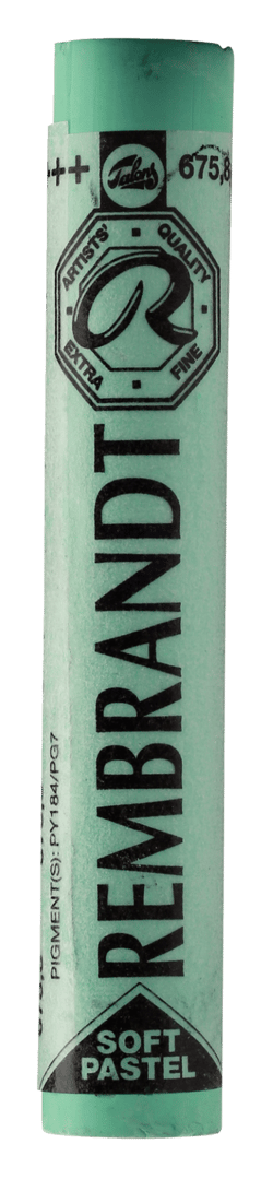 Pastel tendre Royal Talens - Rembrandt - Vert phtalo 8 n°675.8