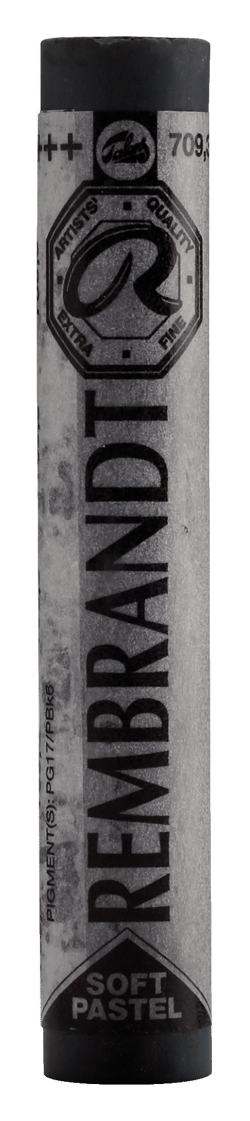 Pastel sec Royal Talens - Rembrandt - gris verdatre 3 n°709.3