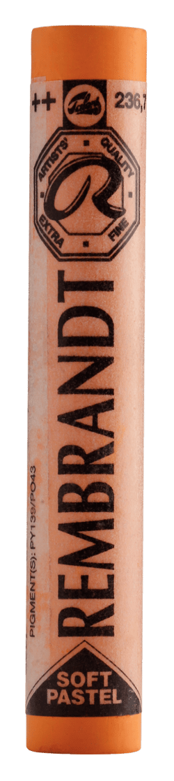 Pastel sec Royal Talens - Rembrandt - orange clair n°236.7
