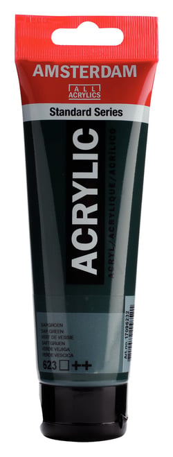 Tube 120 ml de peinture acrylique Royal Talens - Amsterdam - Vert De Vessie