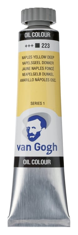Tube 20 ml de peinture à l'huile Royal Talens - Van Gogh - Jaune de Naples - Fine