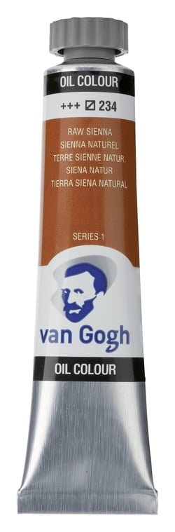 Tube 20 ml de peinture à l'huile Royal Talens - Van Gogh - terre de senne - Fine