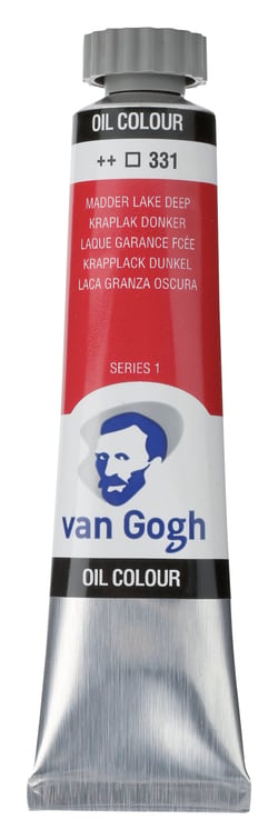 Tube 20 ml de peinture à l'huile Royal Talens - Van Gogh - laque garance - Fine