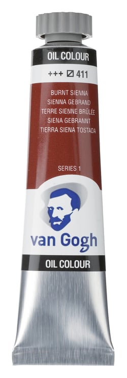 Tube 20 ml de peinture à l'huile Royal Talens - Van Gogh - terre de sienne - Fine
