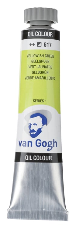 Tube 20 ml de peinture à l'huile Royal Talens - Van Gogh - vert jaunâtre - Fine