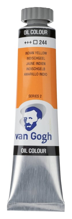 Tube 20 ml de peinture à l'huile Royal Talens - Van Gogh - jaune indien - Fine