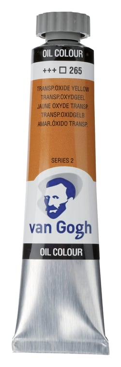 Tube 20 ml de peinture à l'huile Royal Talens - Van Gogh - jaune oxyde - Fine
