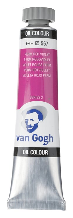 Tube 20 ml de peinture à l'huile Royal Talens - Van Gogh - violet rouge - Fine