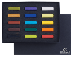 Ensemble de 15 1/2 pastels - Rembrandt