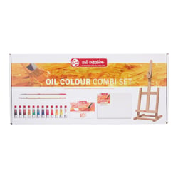 SET CHEVALET + HUILE ARTCREAT