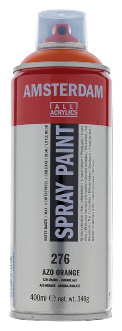 Bombe de peinture Amsterdam - 400 ml - Orange Azo