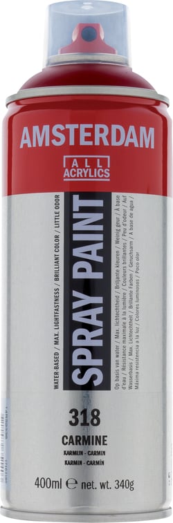 Bombe de peinture Amsterdam - 400 ml - Carmin