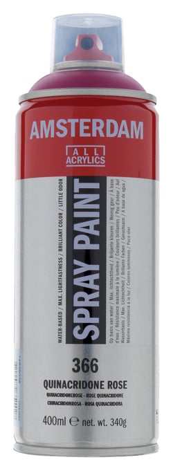 Bombe de peinture Amsterdam - 400 ml - Rose Quinacridone