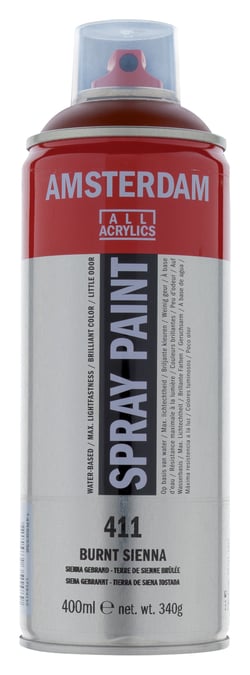 Bombe de peinture Amsterdam - 400 ml - Terre De Sienne Brûlée