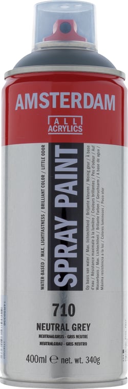 Bombe de peinture Amsterdam - 400 ml - Gris Neutre