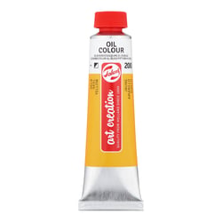 Tube 40 ml de peinture à l'huile Royal Talens - Artcrea - jaune