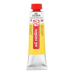 Tube 40 ml de peinture à l'huile Royal Talens - Artcrea - jaune citron