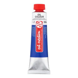 Tube 40 ml de peinture à l'huile Royal Talens - Artcrea - ultramarine
