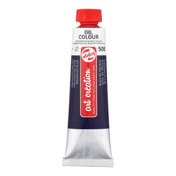 Tube 40 ml de peinture à l'huile Royal Talens - Artcrea - bleu de Prusse