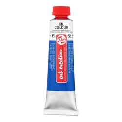 Tube 40 ml de peinture à l'huile Royal Talens - Artcrea - bleu de cobalt outremer
