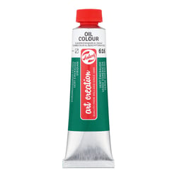 Tube 40 ml de peinture à l'huile Royal Talens - Artcrea - vert émeraude