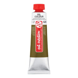 Tube 40 ml de peinture à l'huile Royal Talens - Artcrea - vert olive