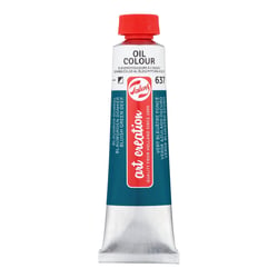 Tube 40 ml de peinture à l'huile Royal Talens - Artcrea - vert bleuâtre foncé