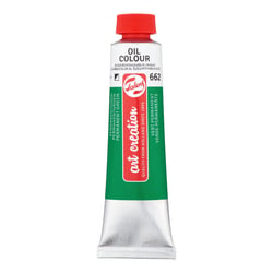 Tube 40 ml de peinture à l'huile Royal Talens - Artcrea - vert permanent