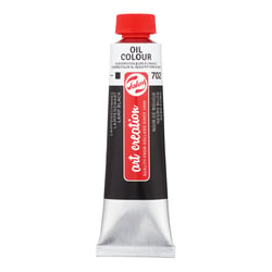 Tube 40 ml de peinture à l'huile Royal Talens - Artcrea - noir de bougie