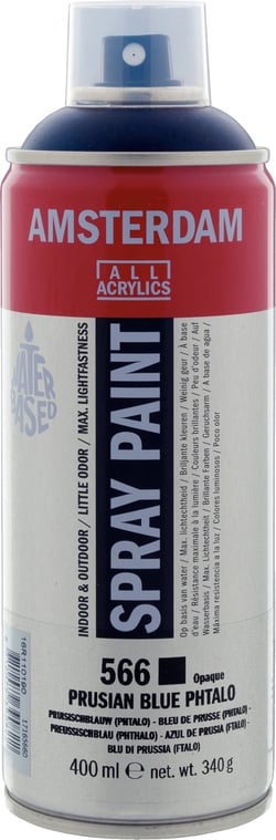 Bombe de peinture Amsterdam - 400ml - Bleu prusse
