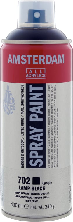 Bombe de peinture Amsterdam - 400ml - Noir de bougie