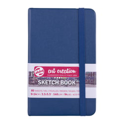 Carnet de croquis 9 x 14 cm - 80 feuilles - Vert forêt